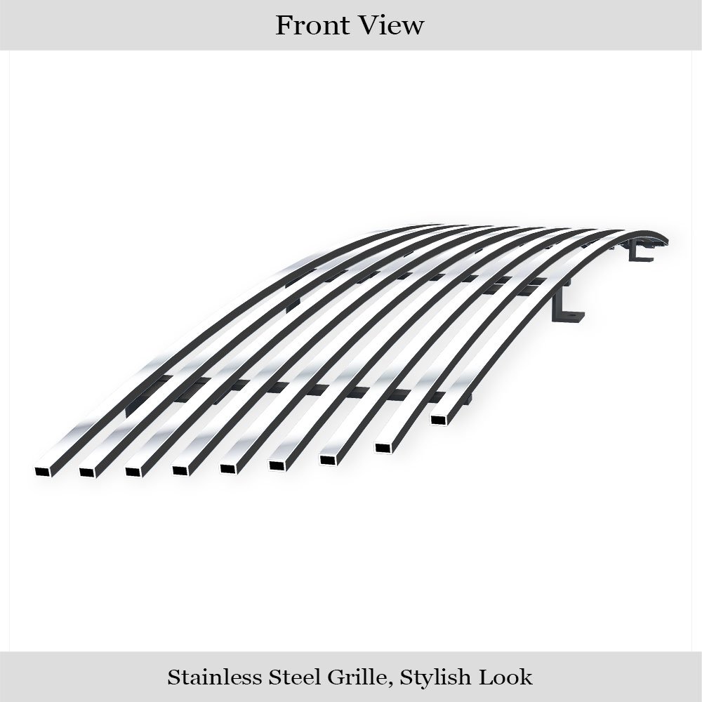 Fits 2000-2005 Cadillac DeVille Main Upper Stainless Steel Billet Grille