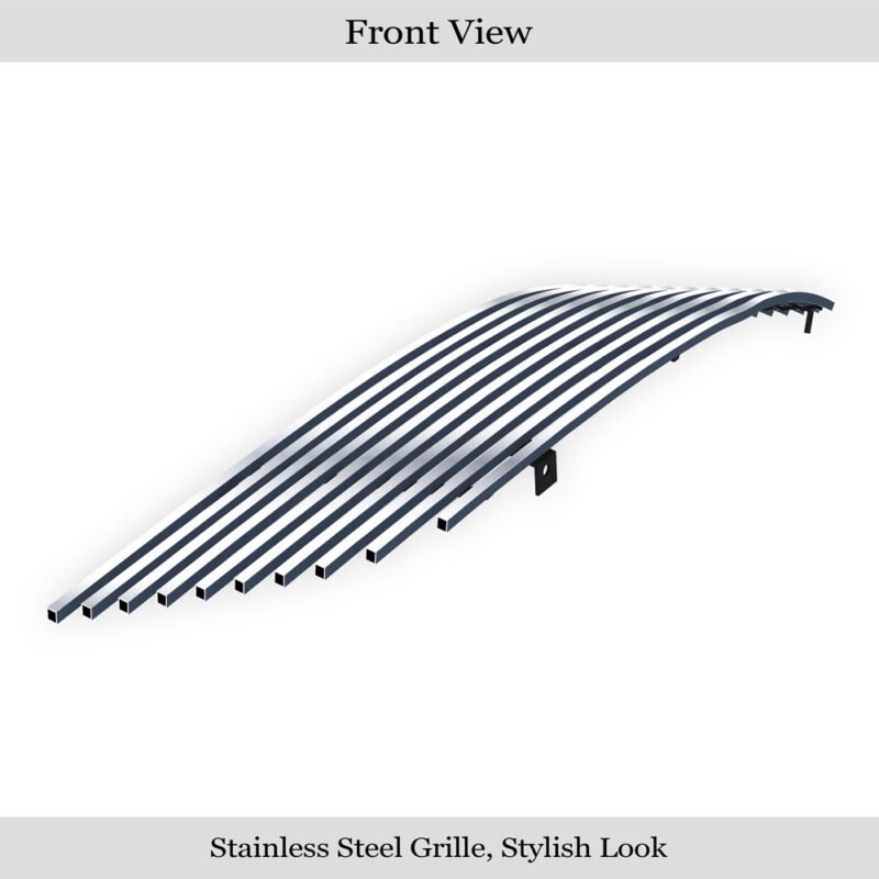 Fits 2007-2009 Saturn Aura Main Upper Stainless Steel Billet Grille