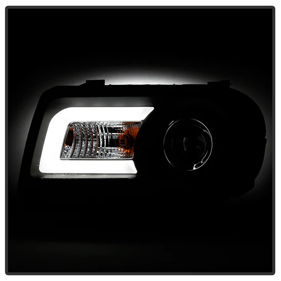 Fits ( Spyder Signature ) Chrysler 300C 05-10 Projector Headlights - LED DRL - Black - High/Low H7 (Included) - Image 3