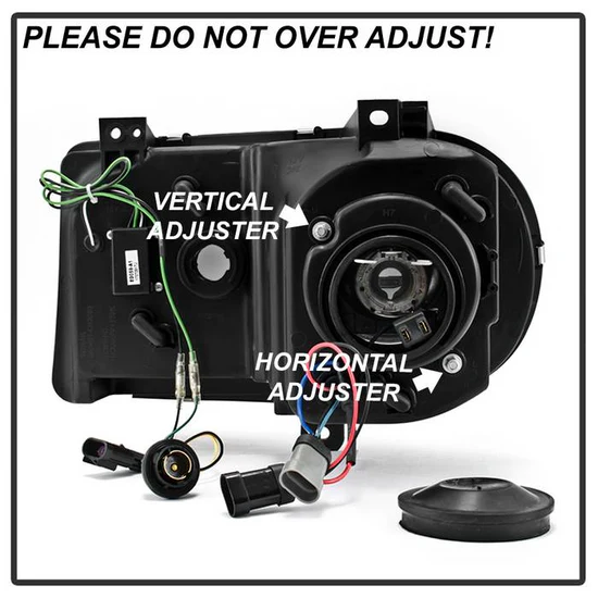 Fits ( Spyder Signature ) Chrysler 300C 05-10 Projector Headlights - LED DRL - Smoke - High/Low H7 (Included) - Image 5