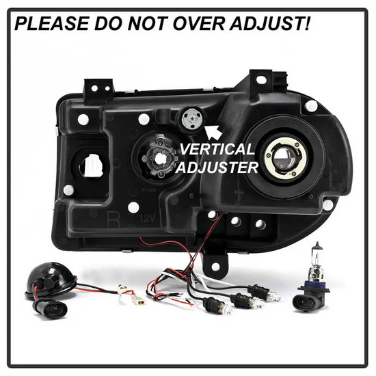 Fits ( Spyder Signature ) Chrysler 300C 05-10 Projector Headlights - LED Halo - LED ( Replaceable LEDs ) - Chrome - High H1 (Included) - Low 9006 (Not Included) - Image 3