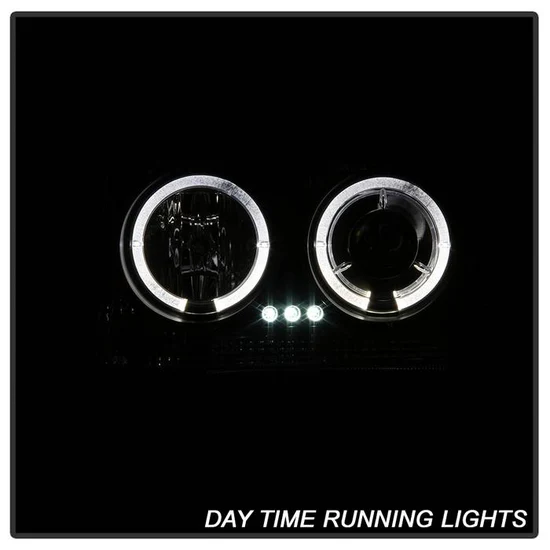 Fits ( Spyder Signature ) Chrysler 300 05-08 Projector Headlights - LED Halo - LED ( Replaceable LEDs ) - Black - High H1 (Included) - Low 9006 (Not Included) - Image 7