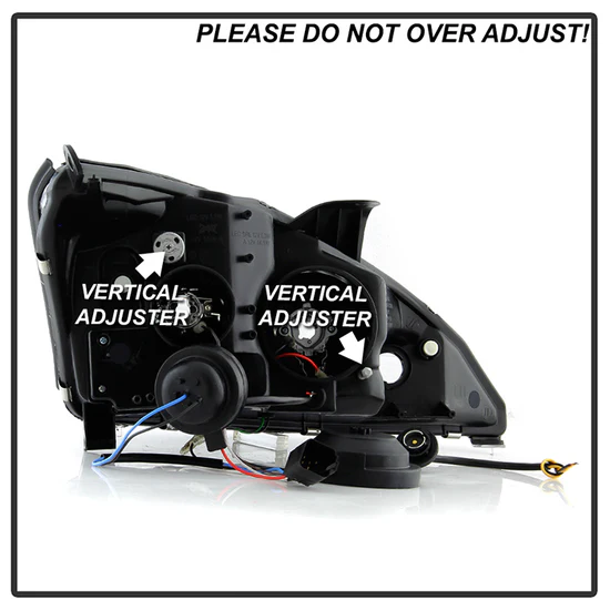 Fits ( Spyder Signature ) Ford Focus 00-04 Projector Headlights - ( Do Not Fit SVT Model ) - DRL - Black - High H1 (Included) - Low H1 (Included) - Image 5