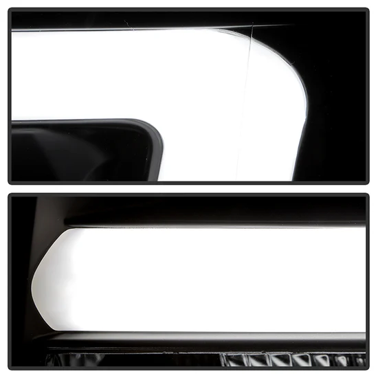 Fits ( Spyder Signature ) Ford F150 13-14 Projector Headlights - Factory Xenon Model Only ( Not Compatible With Halogen Model ) - Light Bar DRL - Black - High/Low D3S (Not Included) - Image 2