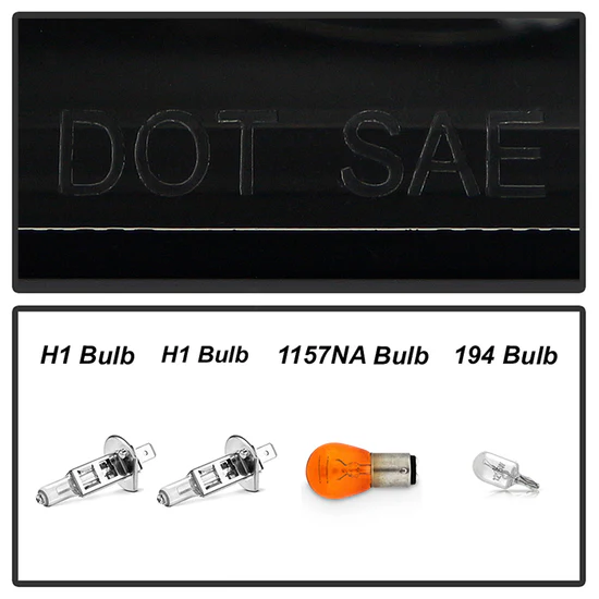 Fits ( Spyder Signature ) Pontiac G6 2/4DR 05-08 Projector Headlights - LED Halo - LED ( Replaceable LEDs ) - Black Smoke - High H1 (Included) - Low H1 (Included) - Image 5