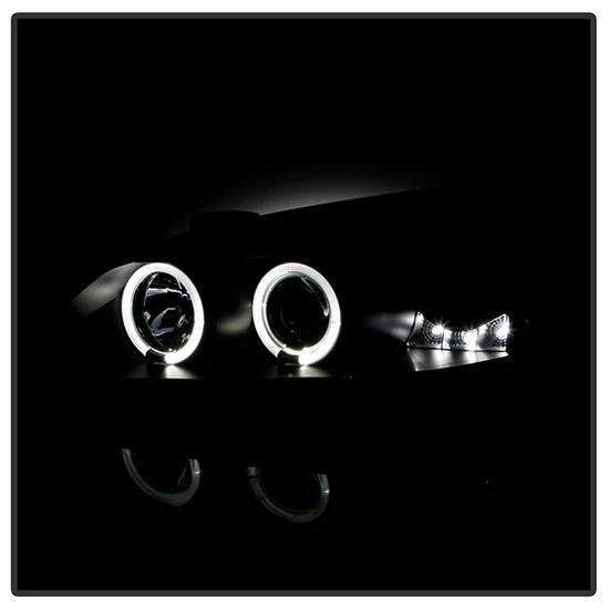 Fits ( Spyder Signature ) Pontiac G6 2/4DR 05-08 Projector Headlights - LED Halo - LED ( Replaceable LEDs ) - Black Smoke - High H1 (Included) - Low H1 (Included) - Image 7