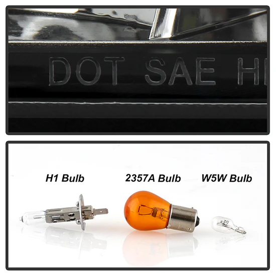 Fits ( Spyder Signature ) Pontiac G8 08-09 Projector Headlights - DRL - Black - High H1 (Included) - Low H7 (Included) - Image 6