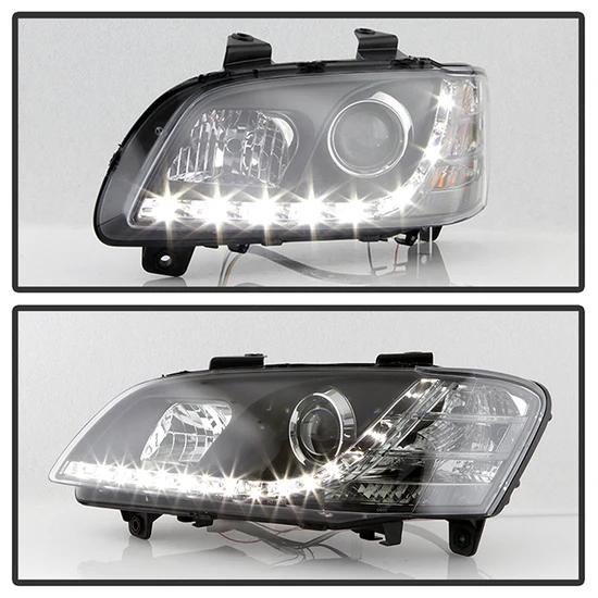 Fits ( Spyder Signature ) Pontiac G8 08-09 Projector Headlights - DRL - Black - High H1 (Included) - Low H7 (Included) - Image 5