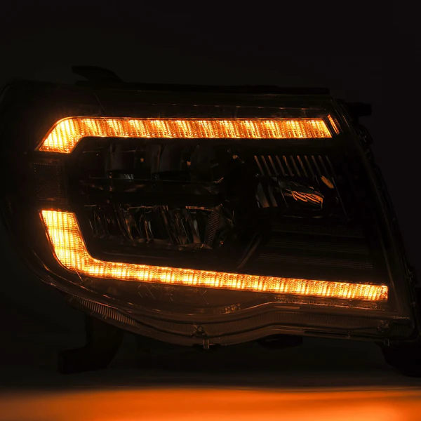 Fits 05-11 Toyota Tacoma LUXX-Series LED Crystal Headlights Chrome - Image 4