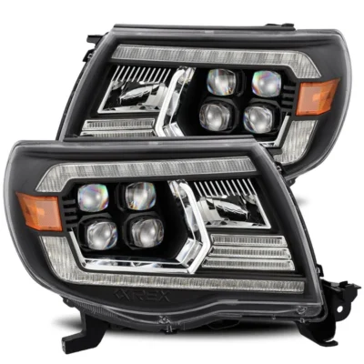 Fits 05-11 Toyota Tacoma NOVA-Series LED Projector Headlights Black