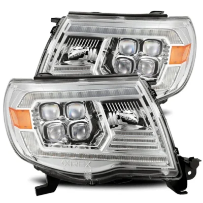 Fits 05-11 Toyota Tacoma NOVA-Series LED Projector Headlights Chrome