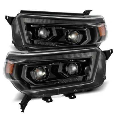 Fits 10-13 Toyota 4Runner PRO-Series Halogen Projector Headlights Alpha-Black