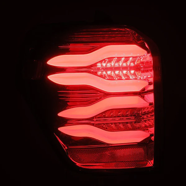 Fits 10-24 Toyota 4Runner PRO-Series LED Tail Lights Red Smoke - Image 3
