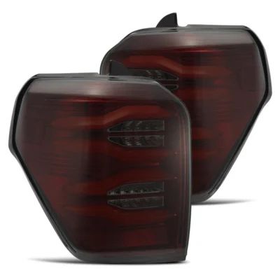 Fits 10-24 Toyota 4Runner PRO-Series LED Tail Lights Red Smoke