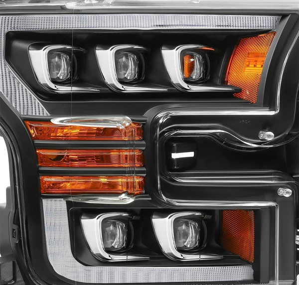 Fits 15-17 Ford F150 / 17-20 F150 Raptor NOVA-Series LED Projector Headlights Black - Image 9