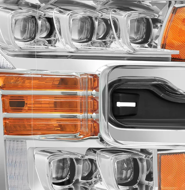 Fits 15-17 Ford F150 / 17-20 F150 Raptor NOVA-Series LED Projector Headlights Chrome - Image 9