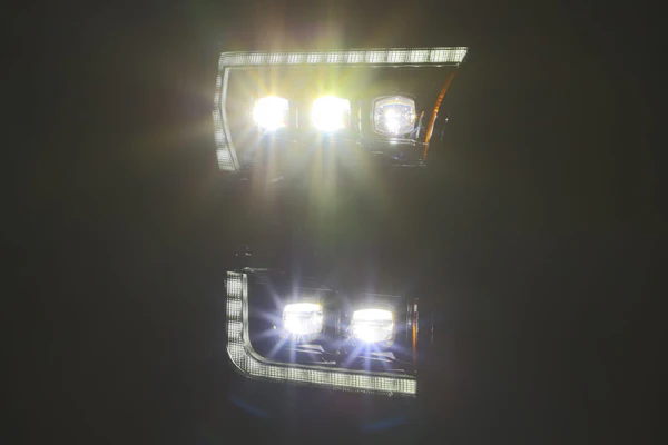 Fits 15-17 Ford F150 / 17-20 F150 Raptor NOVA-Series LED Projector Headlights Chrome - Image 4