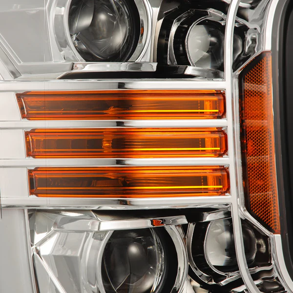Fits 18-20 Ford F150 LUXX-Series LED Projector Headlights Chrome - Image 4