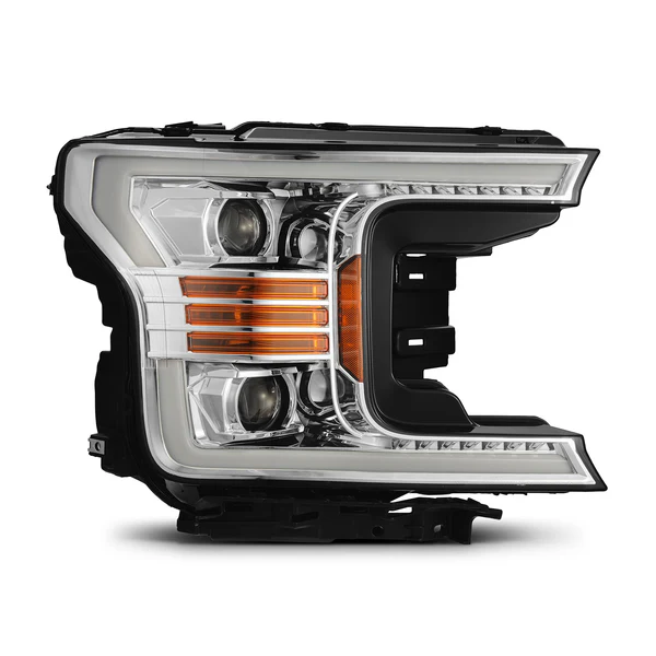 Fits 18-20 Ford F150 LUXX-Series LED Projector Headlights Chrome - Image 6