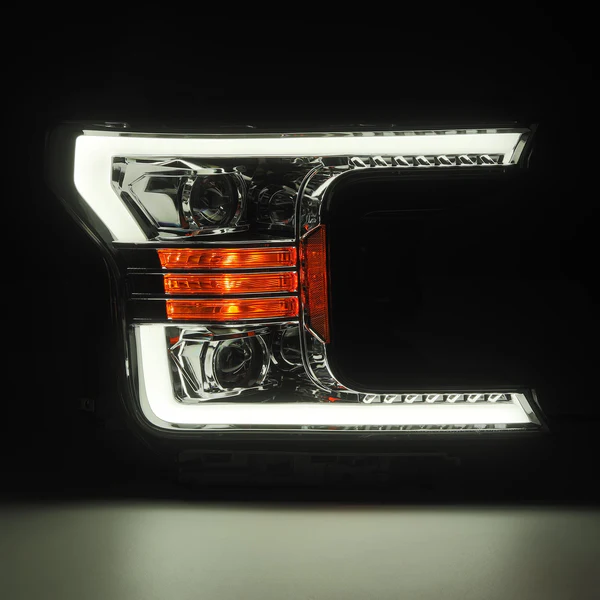 Fits 18-20 Ford F150 LUXX-Series LED Projector Headlights Chrome - Image 10