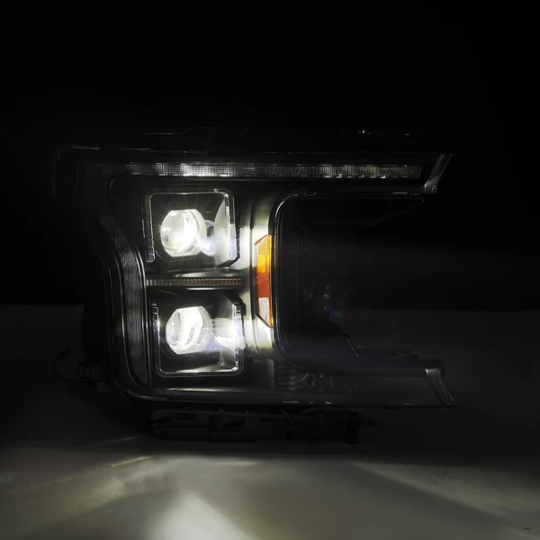 Fits 18-20 Ford F150 (MK II 14th Gen Style) LUXX-Series LED Projector Headlights Alpha-Black - Image 4