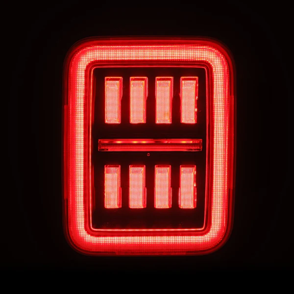 Fits 19-25 Jeep Gladiator JT NOVA-Series Prismatic LED Tail Lights Alpha-Black (ETA late Oct) - Image 10