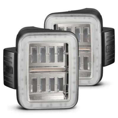 Fits 19-25 Jeep Gladiator JT NOVA-Series Prismatic LED Tail Lights Chrome