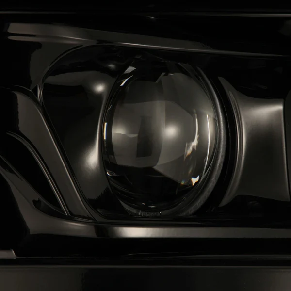 Fits 21-23 Ford F150 / 21-23 Ford F150 Raptor LUXX-Series LED Projector Headlights Alpha-Black - Image 8