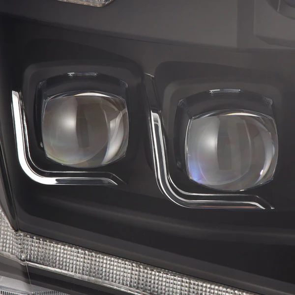 Fits   21-23 Ford F150 / 21-23 Ford F150 Raptor NOVA-Series LED Projector Headlights Black - Image 3