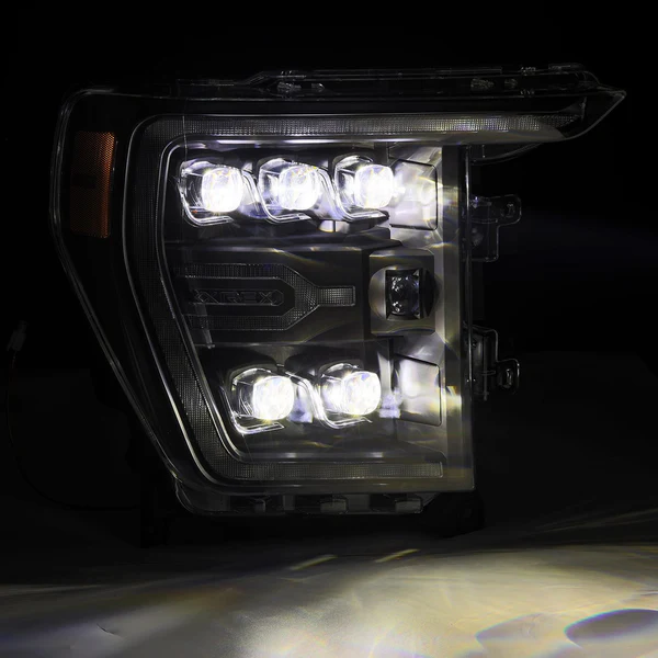 Fits   21-23 Ford F150 / 21-23 Ford F150 Raptor NOVA-Series LED Projector Headlights Black - Image 7
