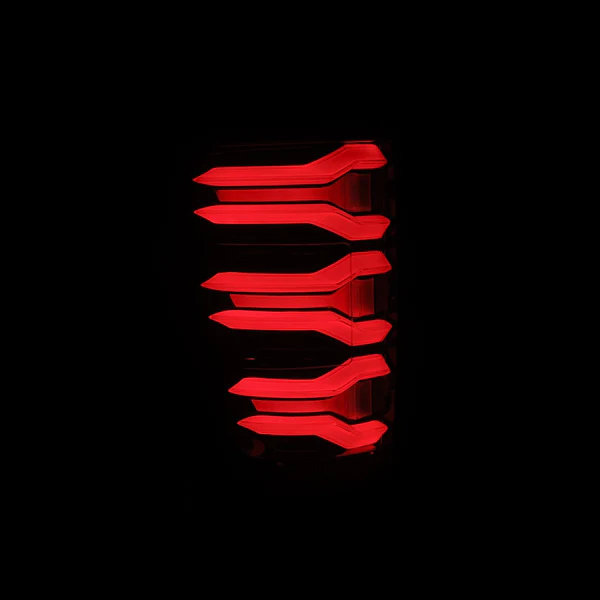 Fits 21-23 Ford F150/F150 Raptor LUXX-Series LED Tail Lights Black-Red - Image 5