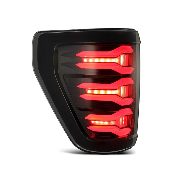 Fits 21-23 Ford F150/F150 Raptor LUXX-Series LED Tail Lights Black-Red - Image 7