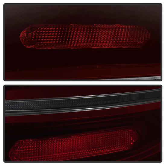 Fits ( Spyder ) Porsche Cayenne 958 2011-2014 LED Tail Lights - Sequential Signal - Red Smoke - Image 7