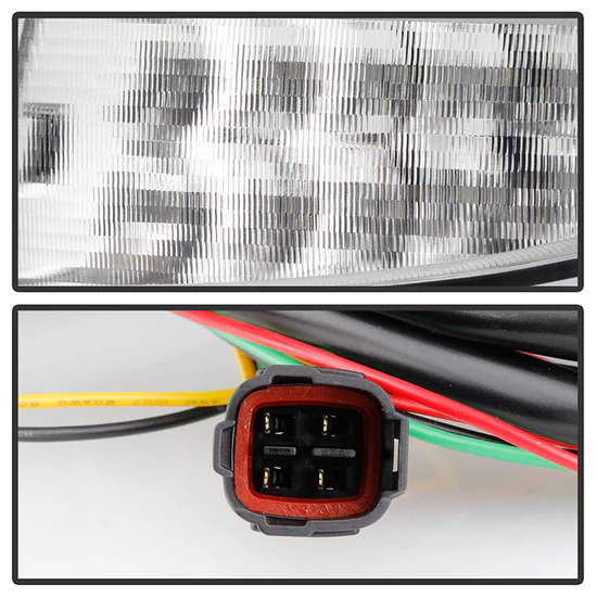 Fits ( Spyder ) Subaru Impreza WRX 2008-2014 5Dr Hatchback Wagon LED Tail Lights - Sequential Signal - Black - Image 7