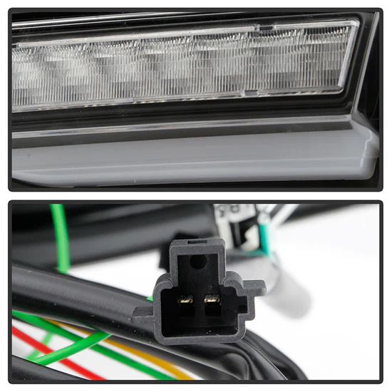 Fits ( Spyder ) Subaru Impreza WRX 2008-2014 5Dr Hatchback Wagon LED Tail Lights - Sequential Signal - Black - Image 6