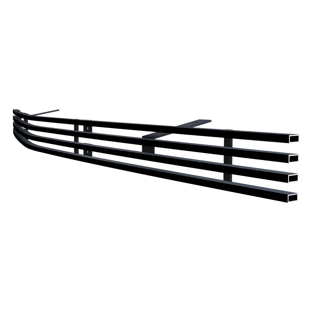 Fits  2005-2009 Cadillac SRX Lower Bumper Black Stainless Steel Billet Grille