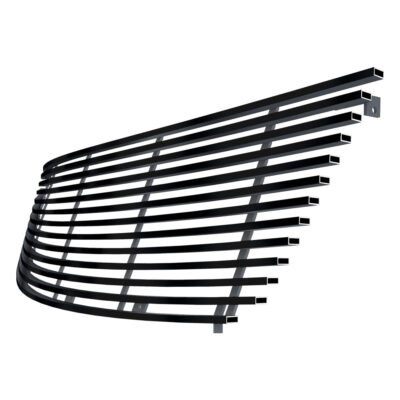 Fits 2005-2009 Cadillac SRX Main Upper Black Stainless Steel Billet Grille