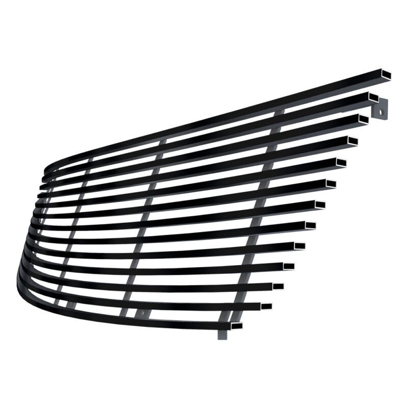 Fits 2005-2009 Cadillac SRX Main Upper Black Stainless Steel Billet Grille