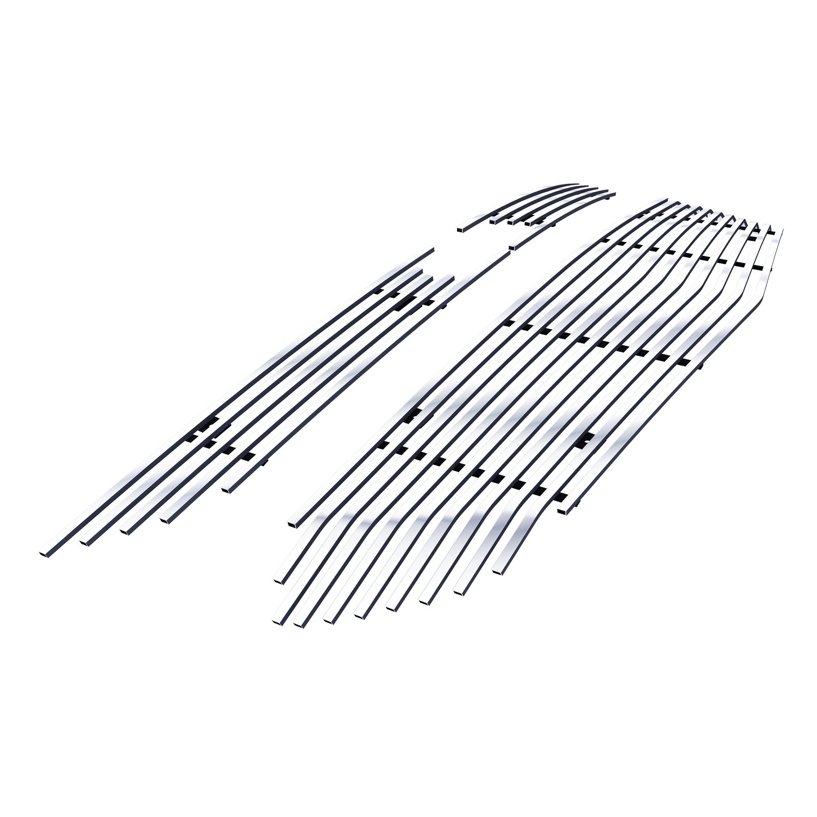 Fits 2018-2021 Chevy Equinox Only Fits Bar Style OE Grille Main Upper Stainless Steel Billet Grille