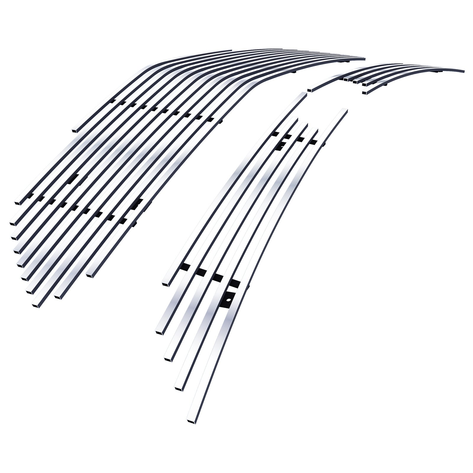 Fits 2018-2021 Chevy Equinox Only Fits Honeycomb Style OE Grille Main Upper Stainless Steel Billet Grille
