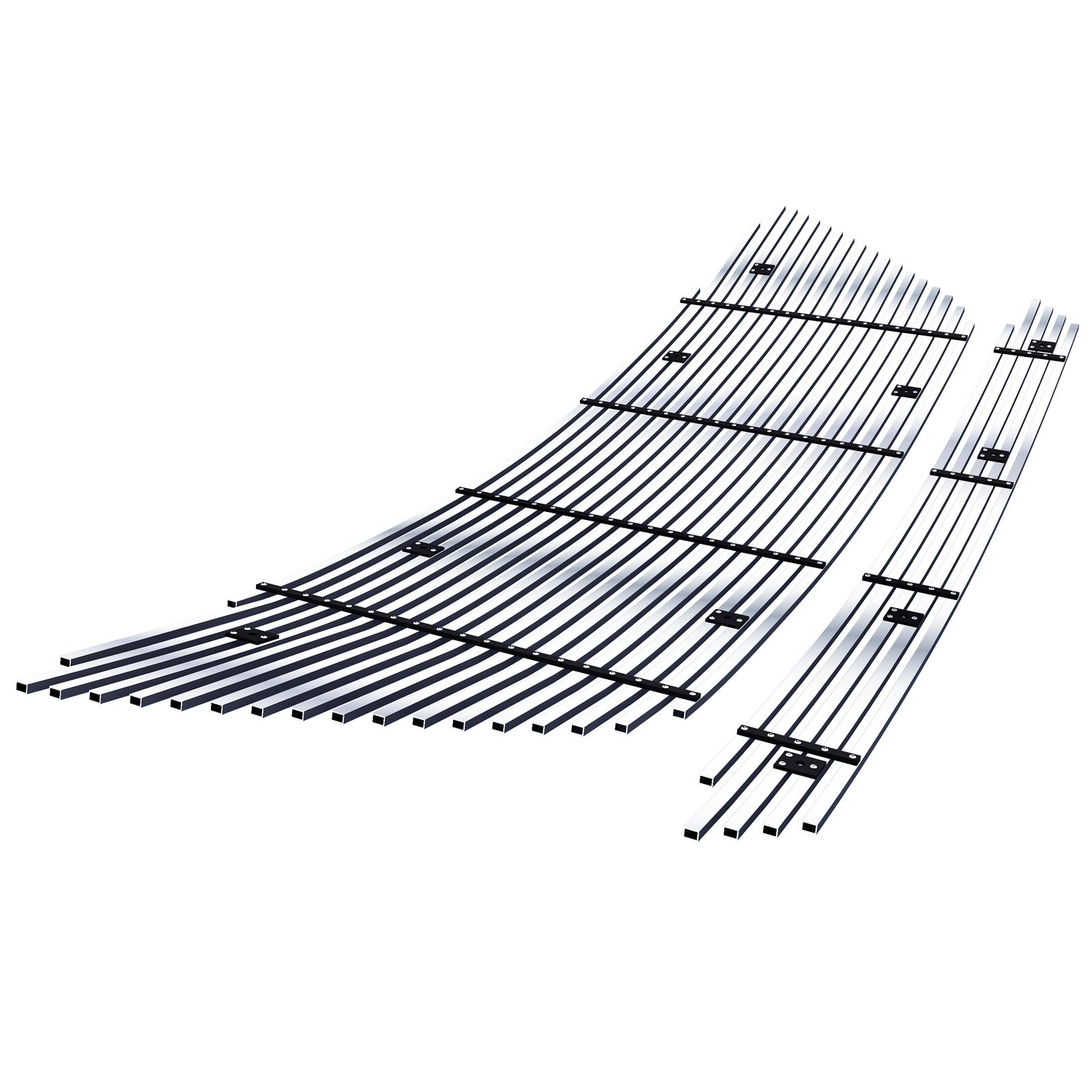 Fits 2021-2023 Chevy Trailblazer RS Main Upper Stainless Steel Billet Grille - Image 2