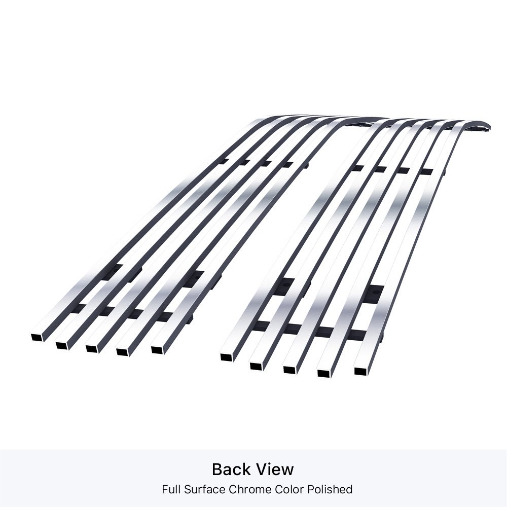 Fits 1994-1999 Chevy Blazer Not For S-10/1994-1999 Chevy C/K Pickup Not For C2500 Single Light/1994-1999 Chevy Suburban /1994-1999 Chevy Tahoe Main Upper Stainless Steel Billet Grille