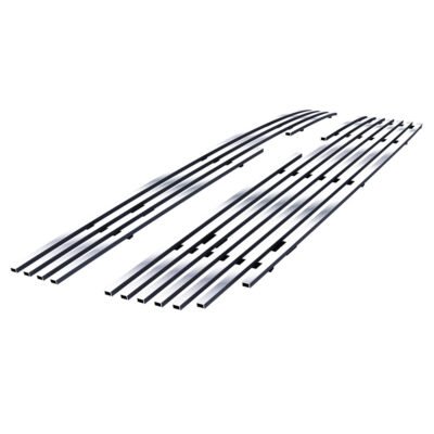 Fits 2005-2009 Chevy Equinox Main Upper Stainless Steel Billet Grille