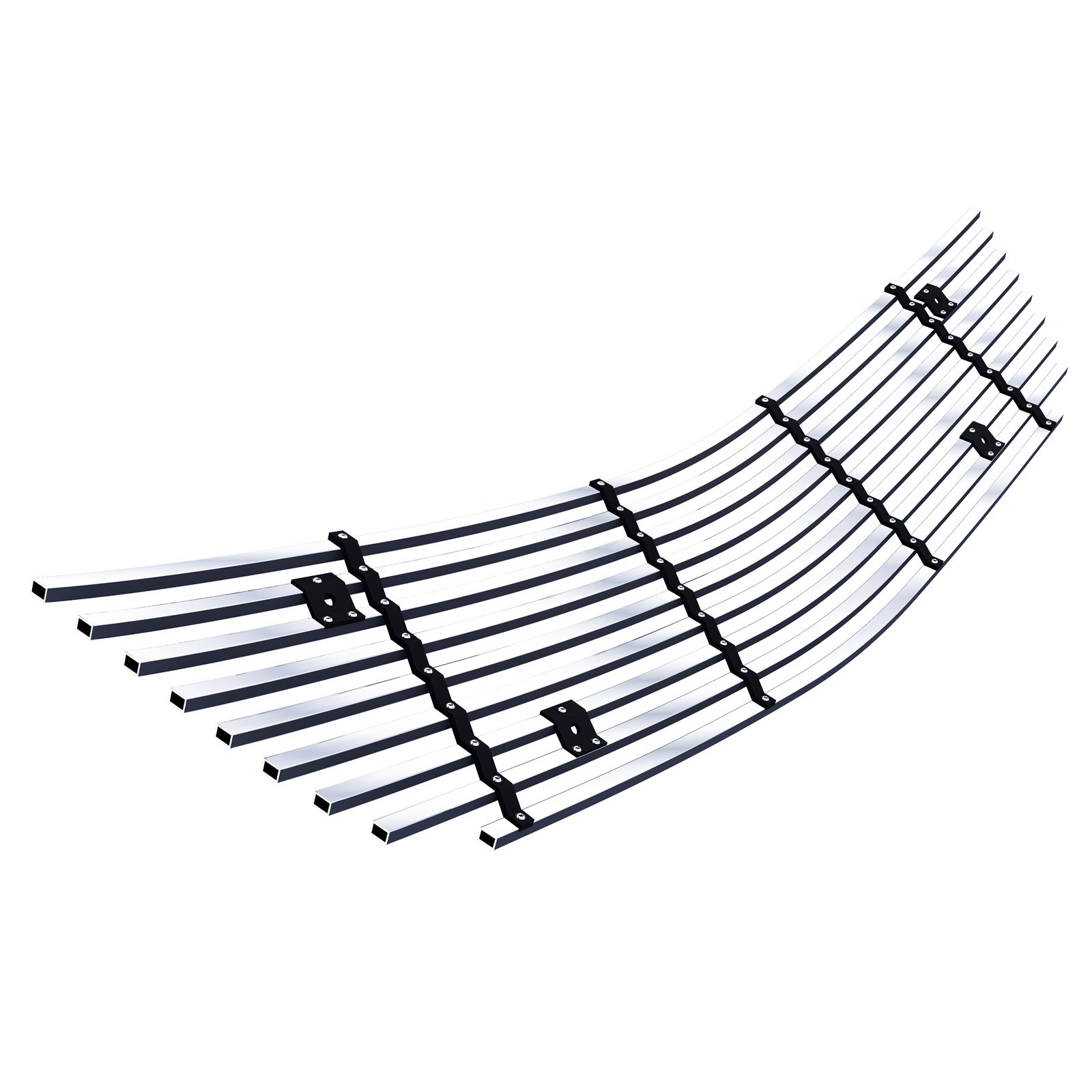 Fits 2000-2005 Chevy Impala Main Upper Stainless Steel Billet Grille - Image 2