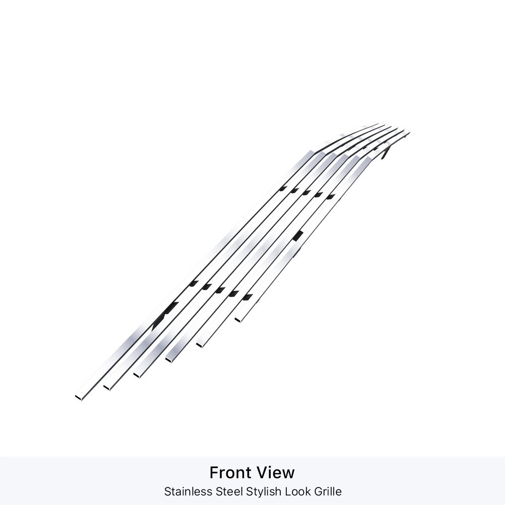 Fits 2016-2017 Chevy Equinox Lower Bumper Stainless Steel Billet Grille