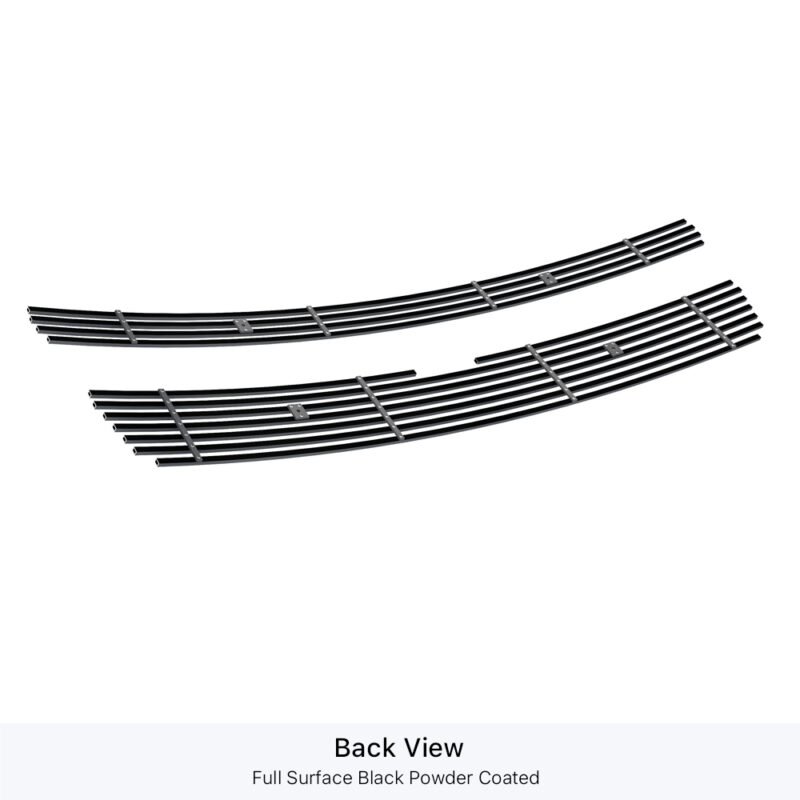 Fits 2007-2014 Chevy Avalanche /2007-2014 Chevy Suburban /2007-2014 Chevy Tahoe Not For Hybrid Main Upper Black Stainless Steel Billet Grille - Image 2