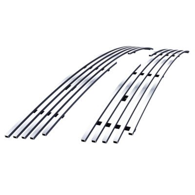 Fits 2006-2009 Chevy Trailblazer LT Not For LS/SS/2006-2008 Chevy Trailblazer LT 8Cyl Not For LS/SS Main Upper Stainless Steel Billet Grille