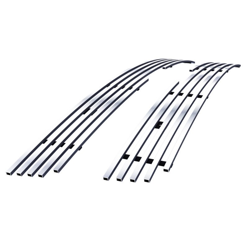 Fits 2006-2009 Chevy Trailblazer LT Not For LS/SS/2006-2008 Chevy Trailblazer LT 8Cyl Not For LS/SS Main Upper Stainless Steel Billet Grille