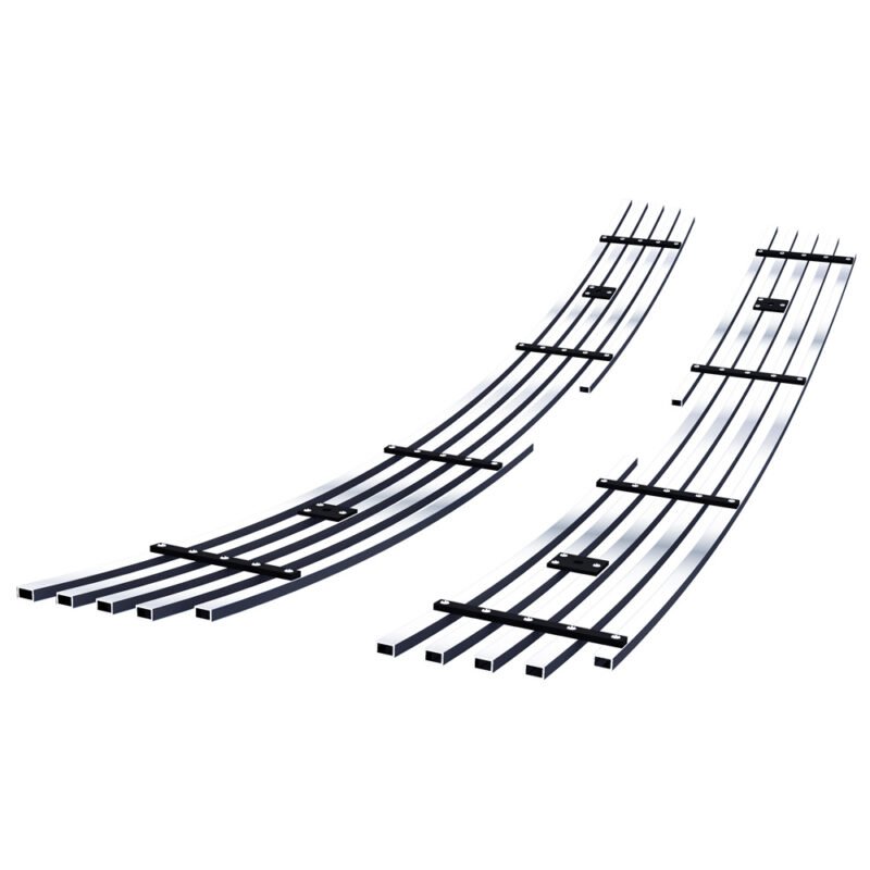 Fits 2006-2009 Chevy Trailblazer LT Not For LS/SS/2006-2008 Chevy Trailblazer LT 8Cyl Not For LS/SS Main Upper Stainless Steel Billet Grille - Image 2