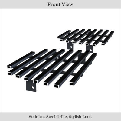 Fits 2007-2014 Chevy Avalanche Not For Z71 Model Tow Hook Must be Removed/2007-2014 Chevy Suburban Not For Z71 Model Tow Hook Must be Removed/2007-2014 Chevy Tahoe Not For Z71/ Hybrid Model Tow Hook Must be Removed Tow Hook Black Stainless Steel Billet Grille